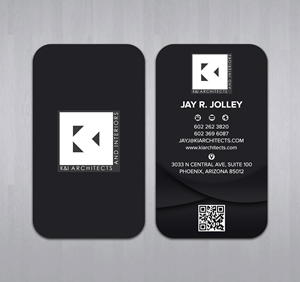 Business Card Design by sadikul islam for K&I Architects and Interiors LLC | Design: #31911184
