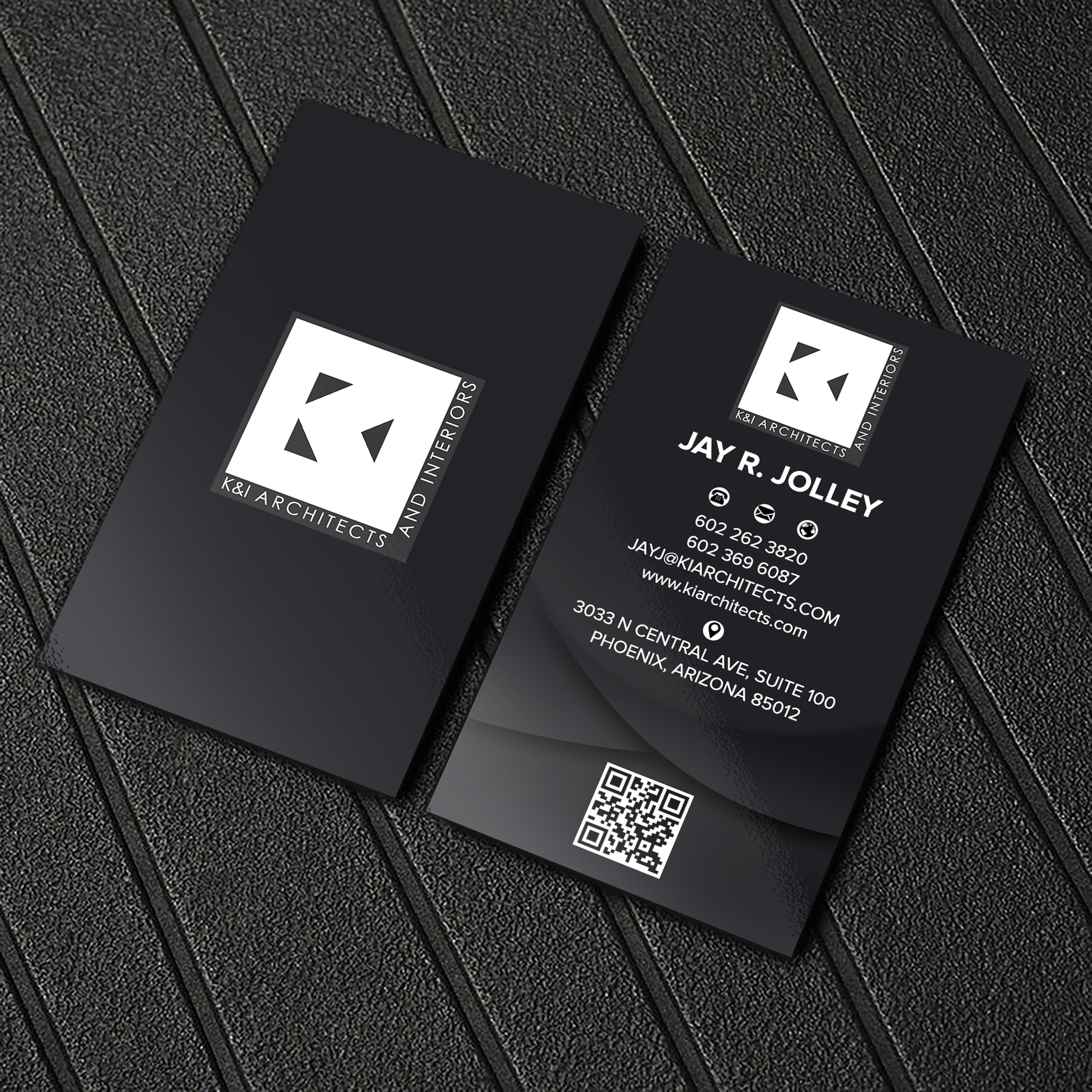 Business Card Design by sadikul islam for K&I Architects and Interiors LLC | Design #31911185
