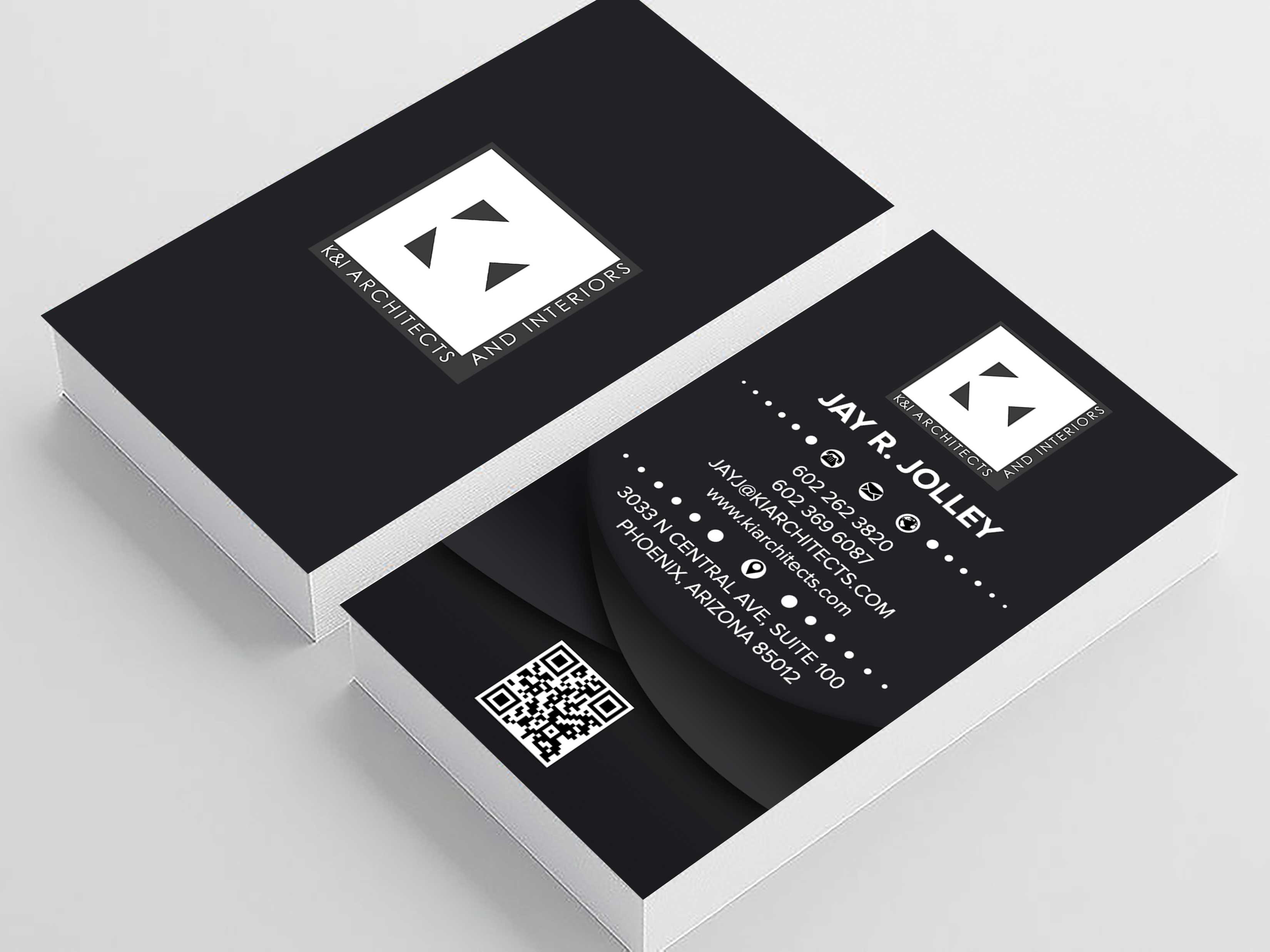 Business Card Design by sadikul islam for K&I Architects and Interiors LLC | Design #31913774