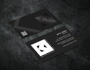 Business Card Design by Designer Mamun for K&I Architects and Interiors LLC | Design #31730480
