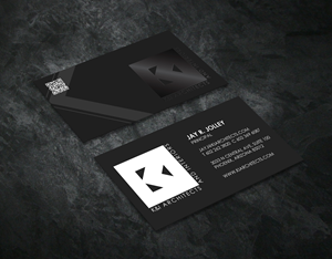 Diseño de Tarjeta de Presentación por Creative Moon Design para K&I Architects and Interiors LLC | Diseño: #31730484