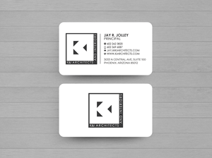 Diseño de Tarjeta de Presentación por Expert Bappy para K&I Architects and Interiors LLC | Diseño: #31729819