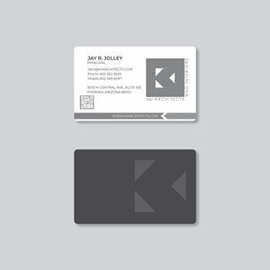 Business Card Design by TirtaFix for K&I Architects and Interiors LLC | Design #31762978