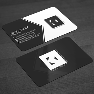 Business Card Design by WellDesign for K&I Architects and Interiors LLC | Design: #31733177