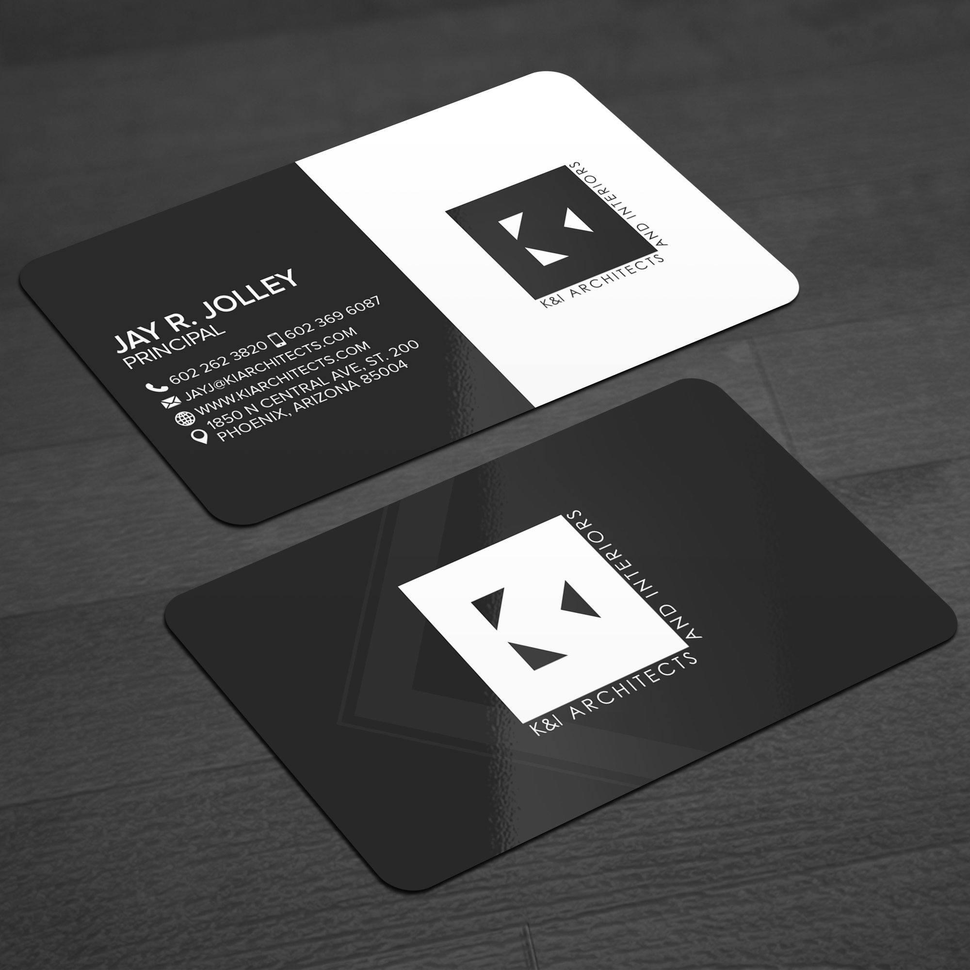 Visitenkarten-Design von WellDesign für K&I Architects and Interiors LLC | Design #31733179