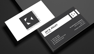 Business Card Design by Sun Moon Graphic Designer for K&I Architects and Interiors LLC | Design: #31733063