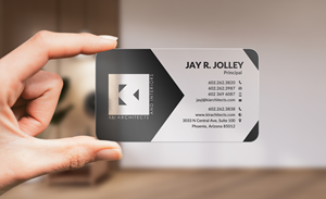 Business Card Design by Sun Moon Graphic Designer for K&I Architects and Interiors LLC | Design: #31733065