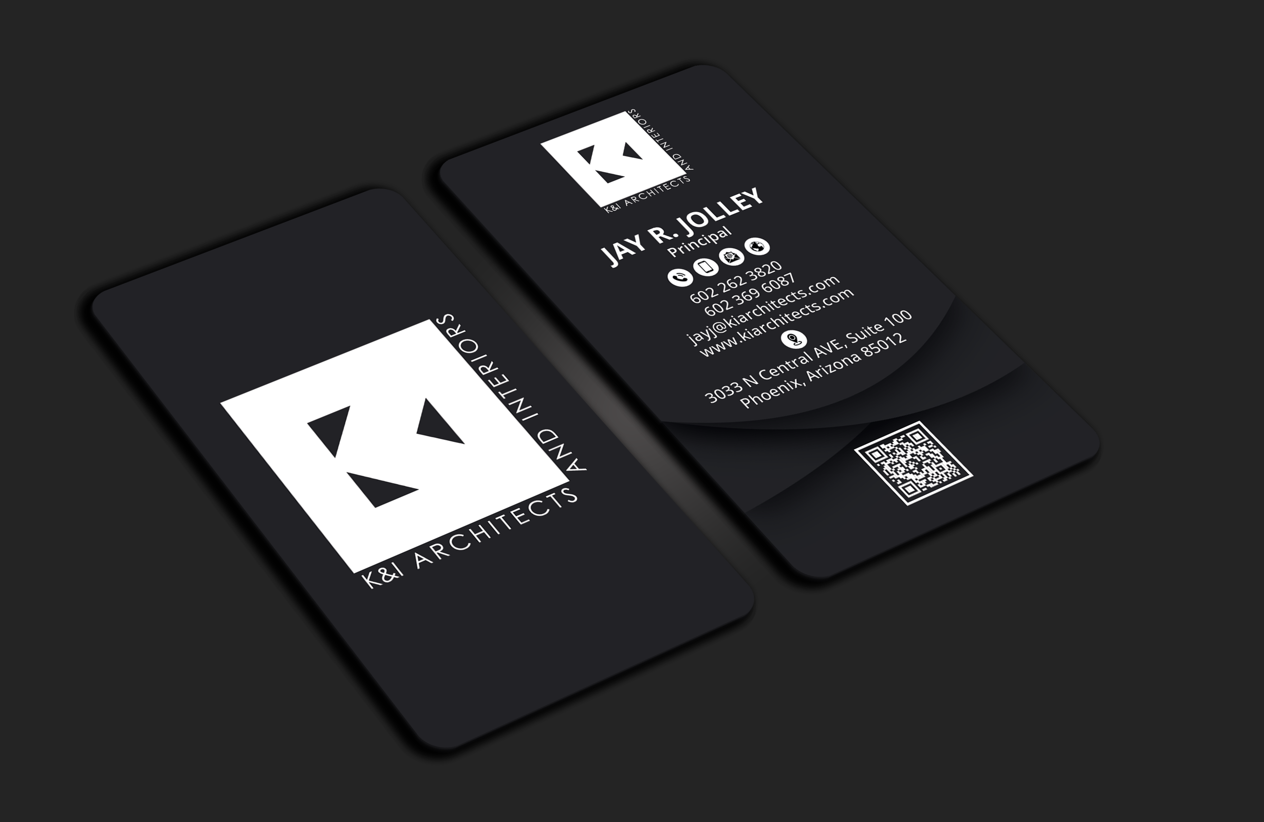 Diseño de Tarjeta de Presentación por DesignerShahadat para K&I Architects and Interiors LLC | Diseño #31769524