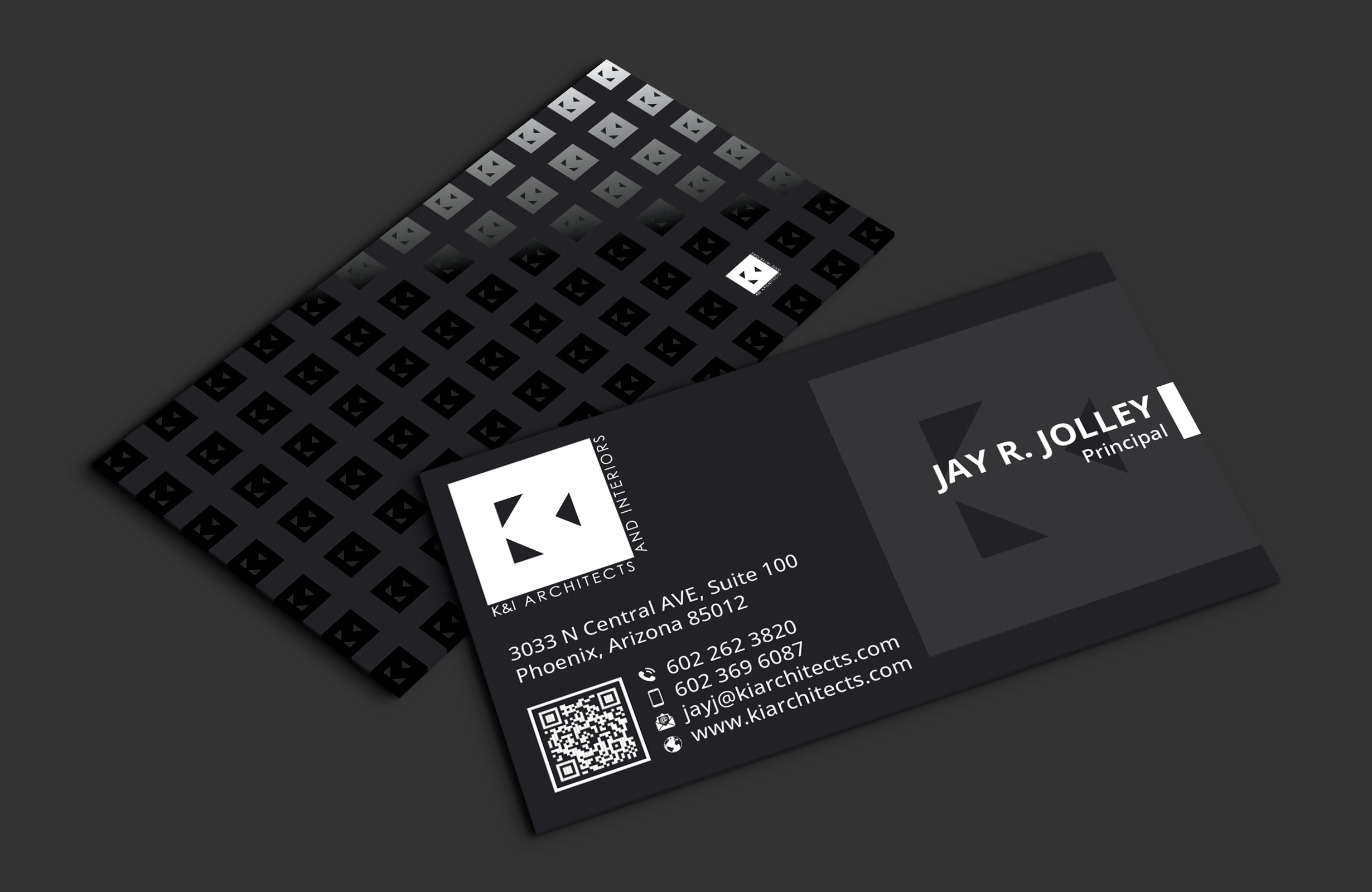 Business Card Design by DesignerShahadat for K&I Architects and Interiors LLC | Design #31769581