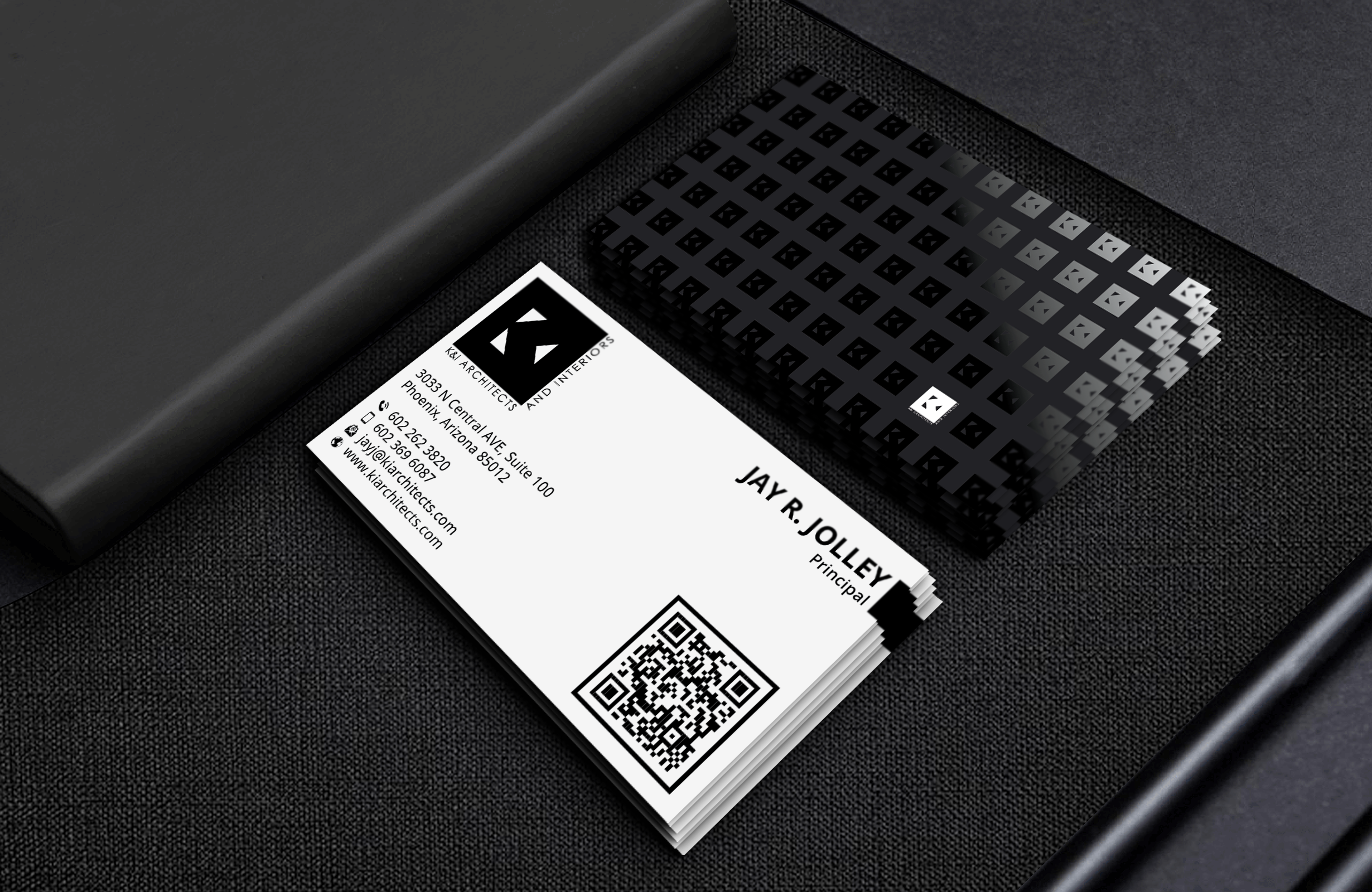 Business Card Design by DesignerShahadat for K&I Architects and Interiors LLC | Design #31769607