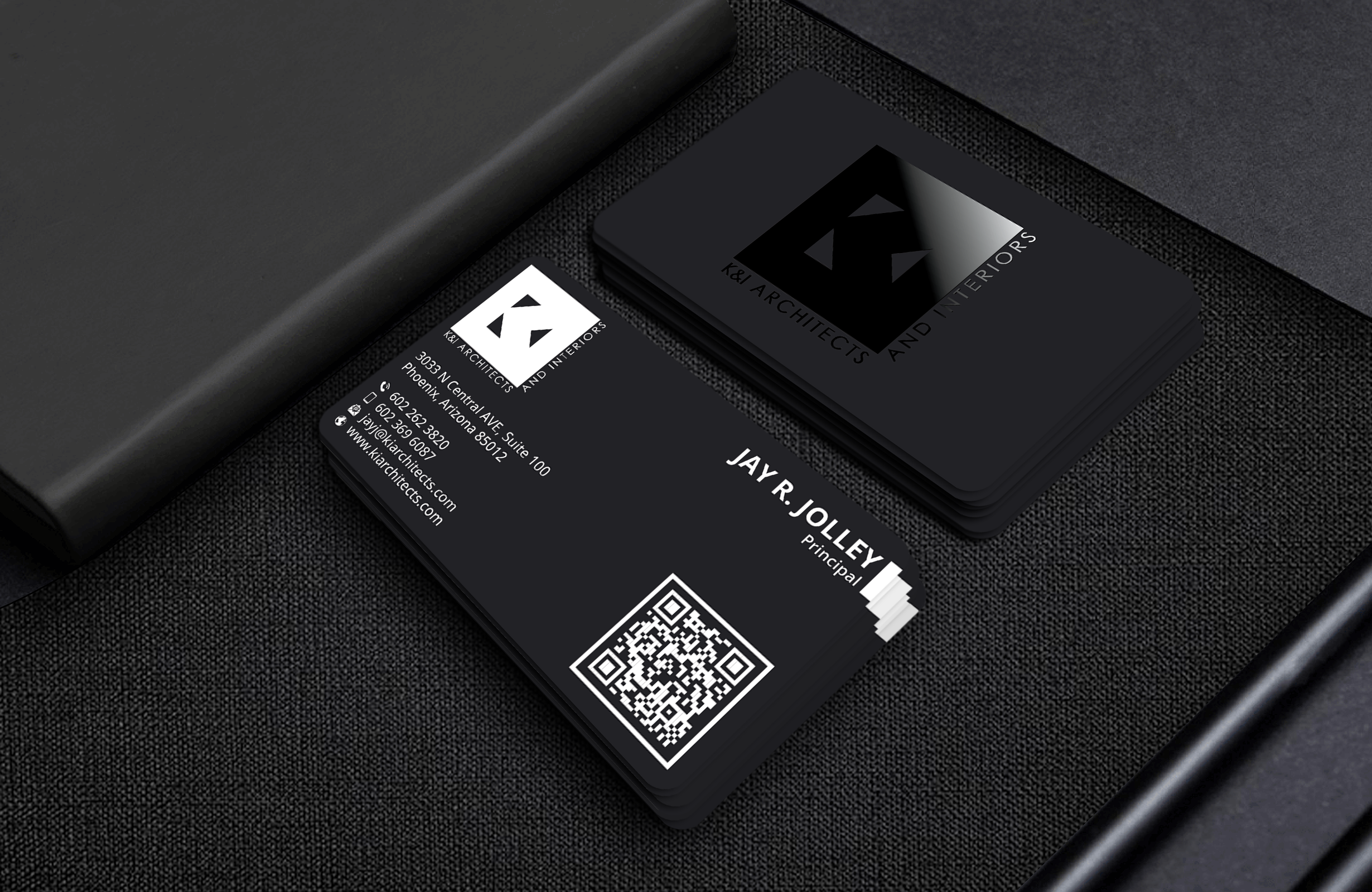 Diseño de Tarjeta de Presentación por DesignerShahadat para K&I Architects and Interiors LLC | Diseño #31769608