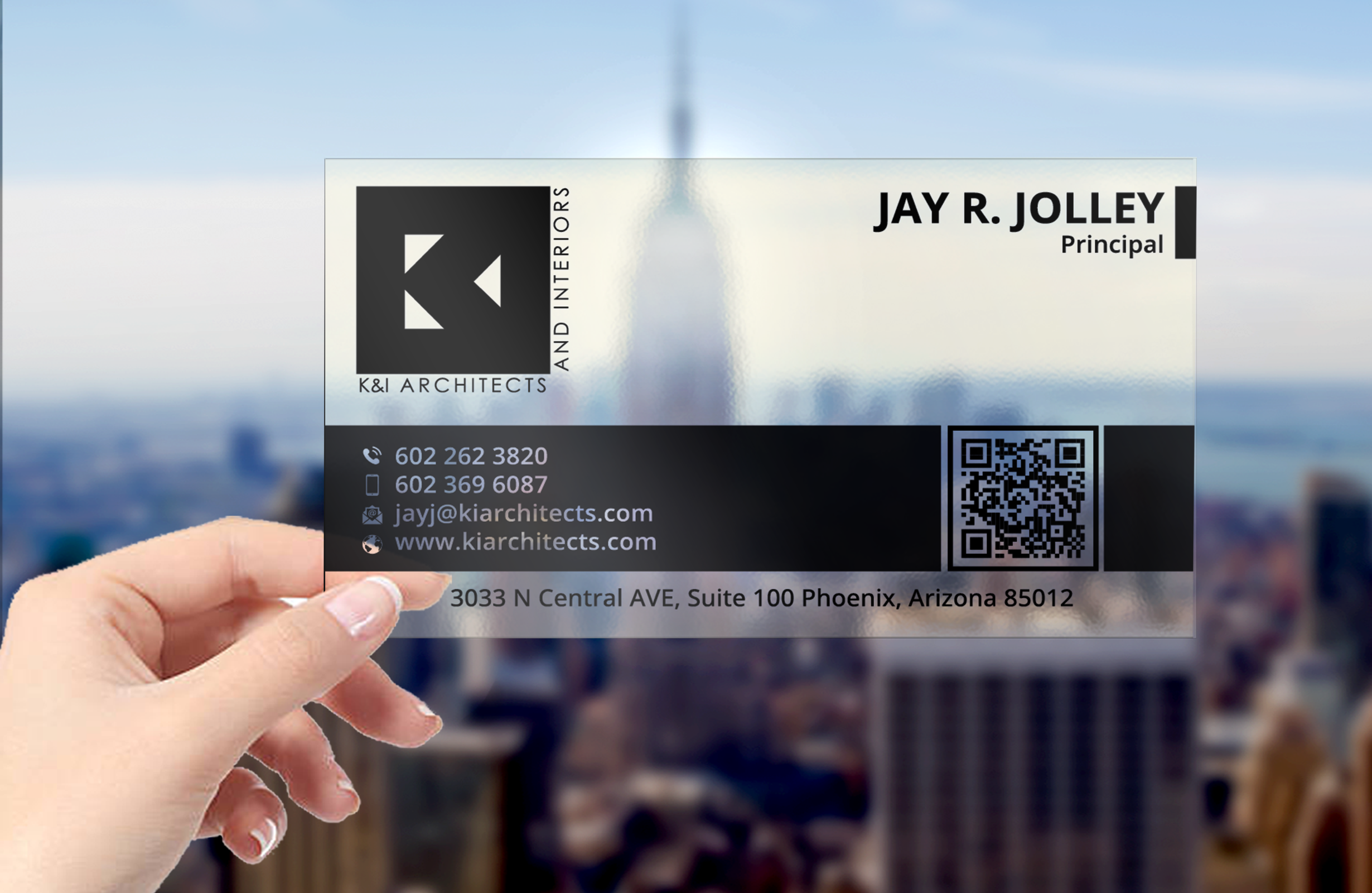 Diseño de Tarjeta de Presentación por DesignerShahadat para K&I Architects and Interiors LLC | Diseño #31769766