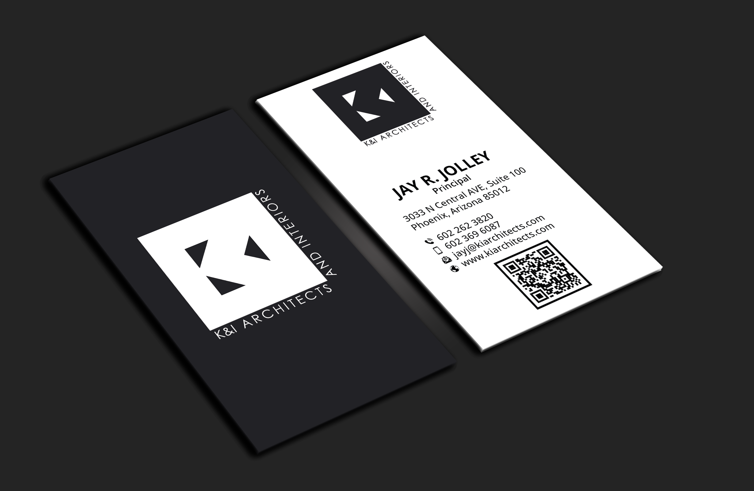 Design de Carte de Visite par DesignerShahadat pour K&I Architects and Interiors LLC | Design #31774270