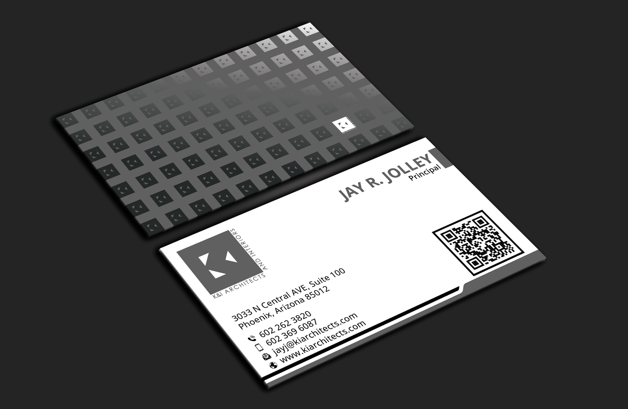 Business Card Design by DesignerShahadat for K&I Architects and Interiors LLC | Design #31775931