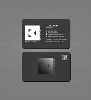 Diseño de Tarjeta de Presentación por Creations Box 2015 para K&I Architects and Interiors LLC | Diseño: #31752136