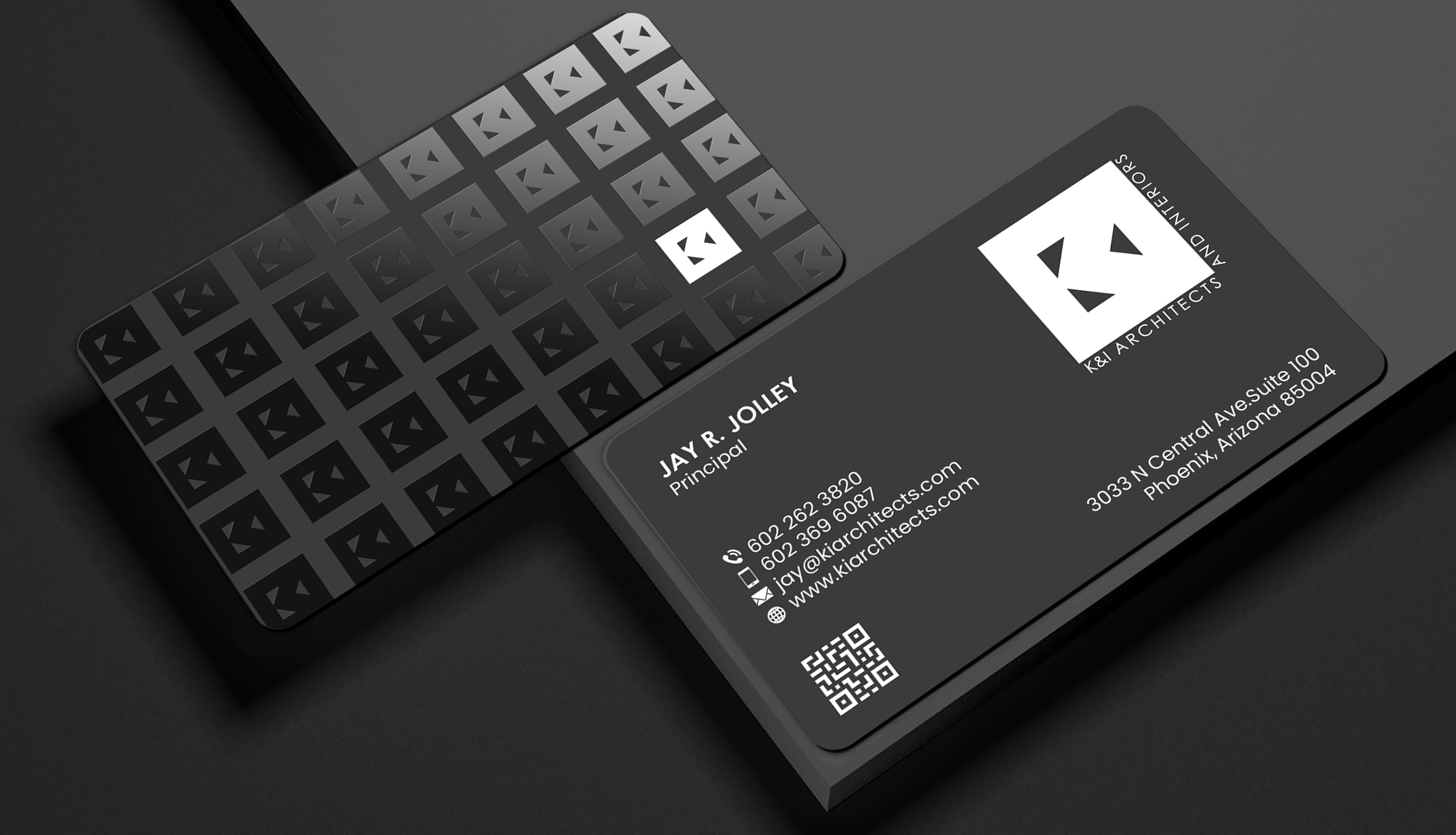 Business Card Design by Creations Box 2015 for K&I Architects and Interiors LLC | Design #31752143