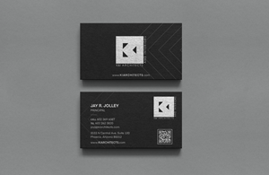 Diseño de Tarjeta de Presentación por HYPdesign para K&I Architects and Interiors LLC | Diseño: #31734287