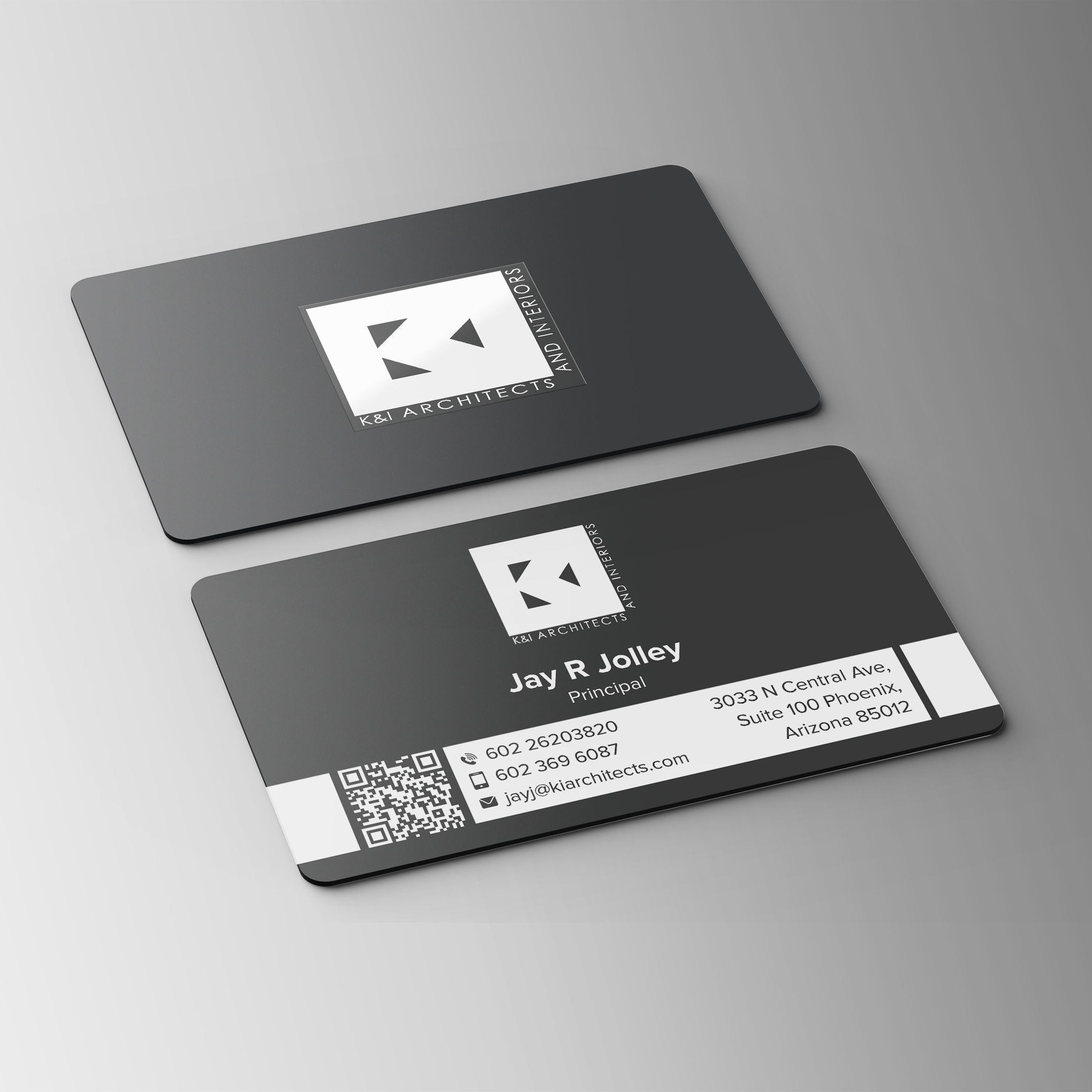 Business Card Design by Bikash Das for K&I Architects and Interiors LLC | Design #31734733
