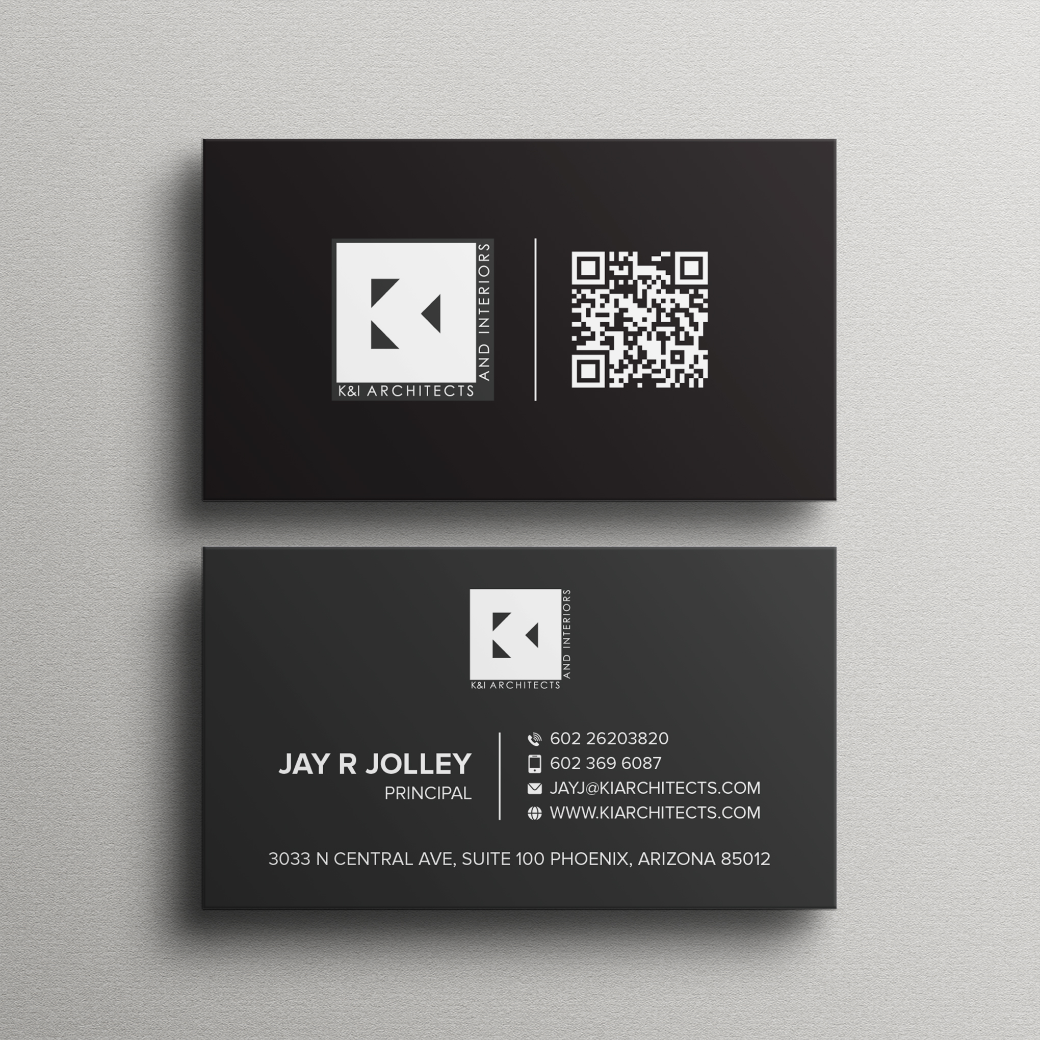 Business Card Design by Bikash Das for K&I Architects and Interiors LLC | Design #31735441