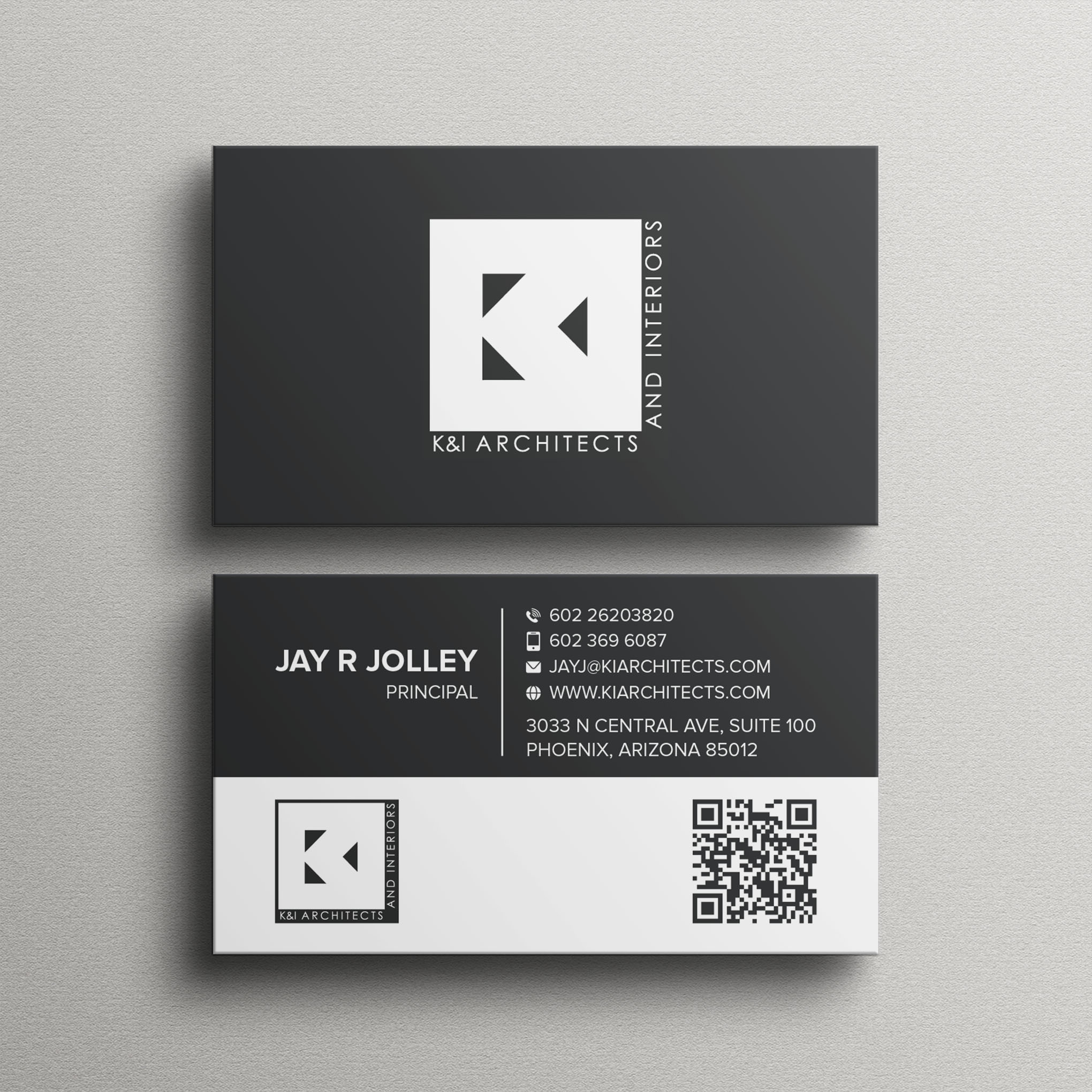 Diseño de Tarjeta de Presentación por Bikash Das para K&I Architects and Interiors LLC | Diseño #31776180