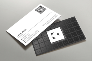 Business Card Design by DesignShout for K&I Architects and Interiors LLC | Design: #31755706