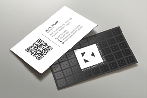 Business Card Design by DesignShout for K&I Architects and Interiors LLC | Design: #31755707