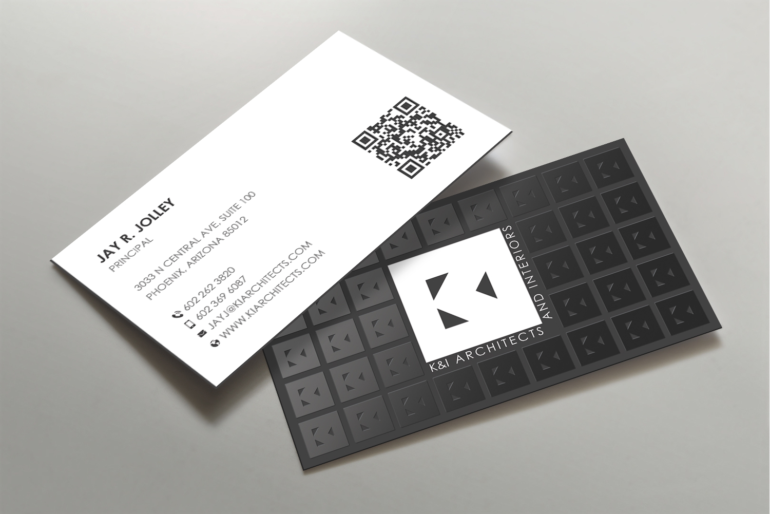 Business Card Design by DesignShout for K&I Architects and Interiors LLC | Design #31755708
