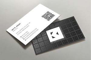 Business Card Design by DesignShout for K&I Architects and Interiors LLC | Design: #31755708
