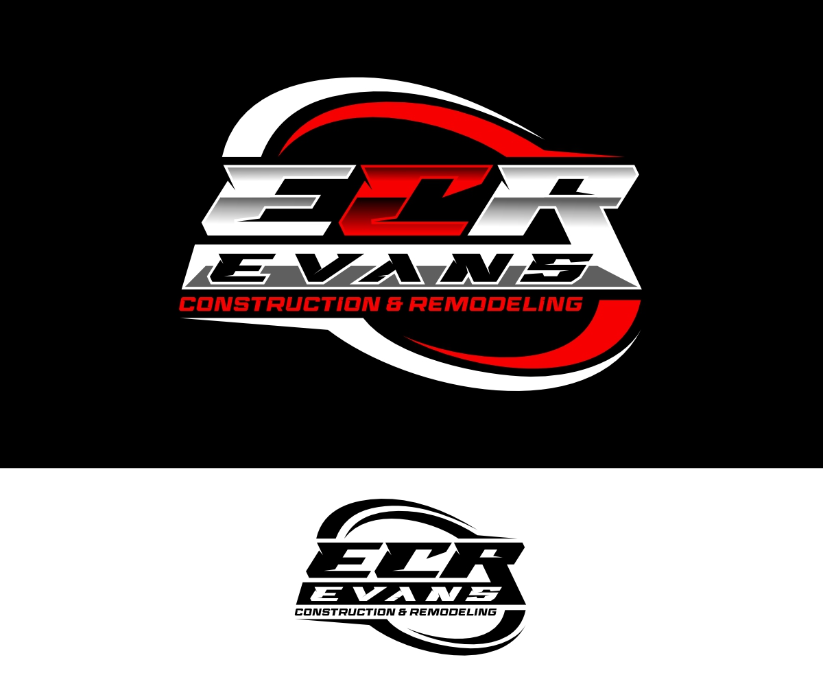 Logo Design for Evans Construction & Remodeling by AmosDesigns Design