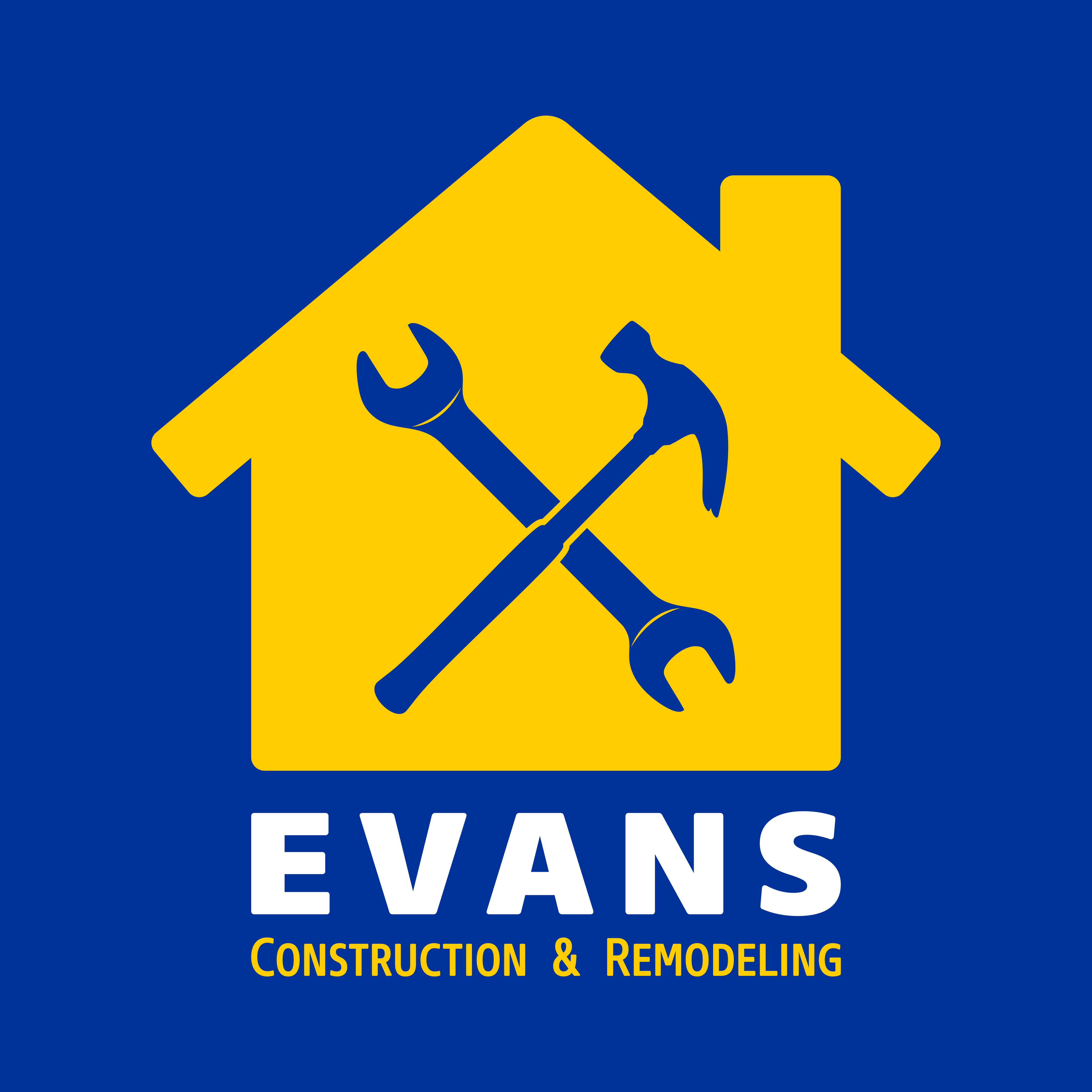 Logo Design for Evans Construction & Remodeling by Slobodan Bublik