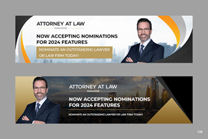 Banner-Design von pb für Attorney at Law Magazine | Design: #31736912