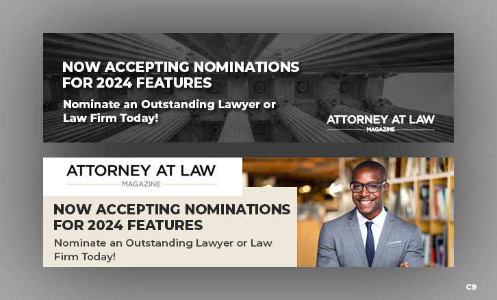 Banner Ad Design by pb for Attorney at Law Magazine | Design #31736913