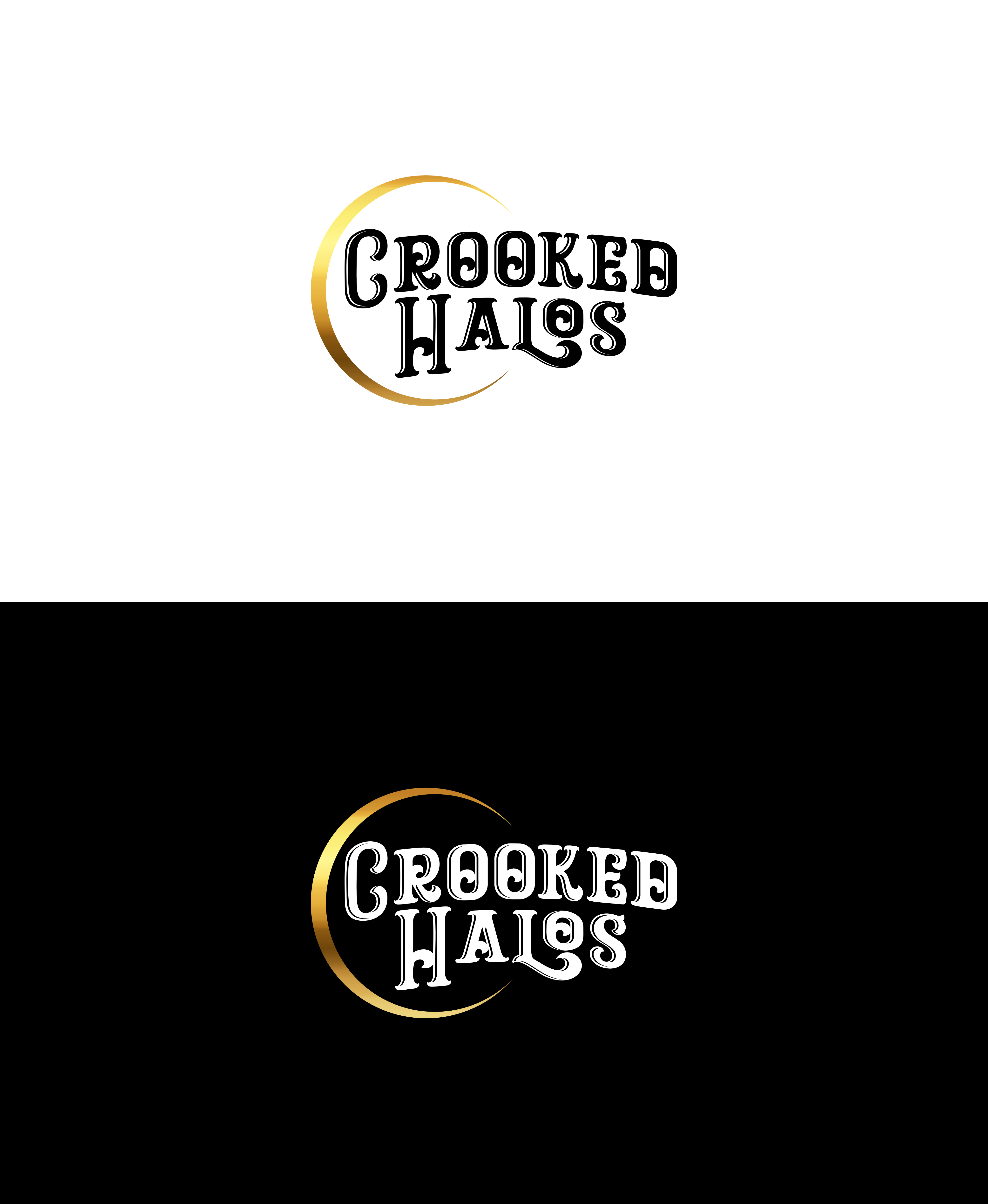 Diseño de Logo por Jose Loaiza para Crooked Halos | Diseño #31738308