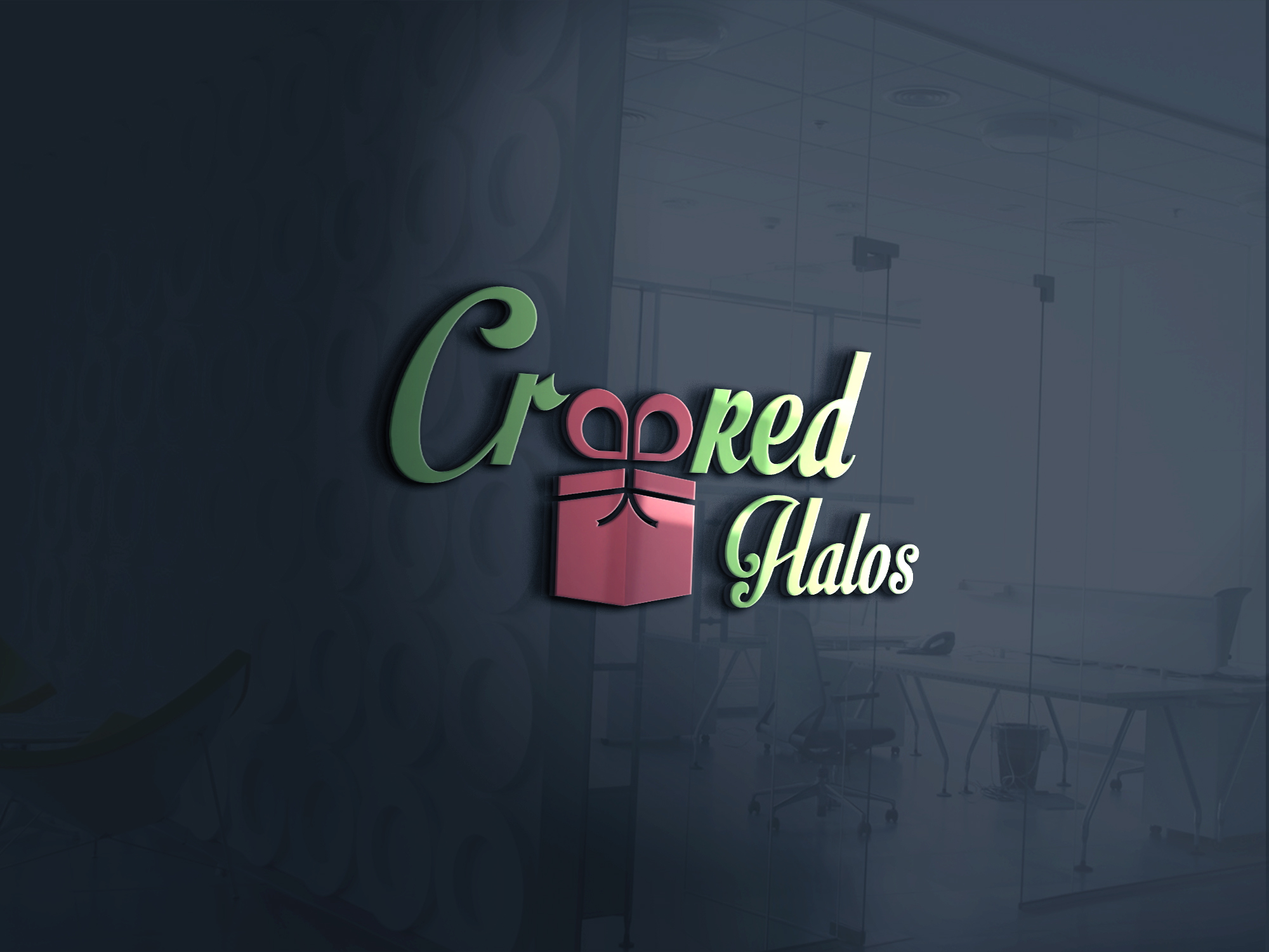 Logo Design by Creative Vect for Crooked Halos | Design #31758658