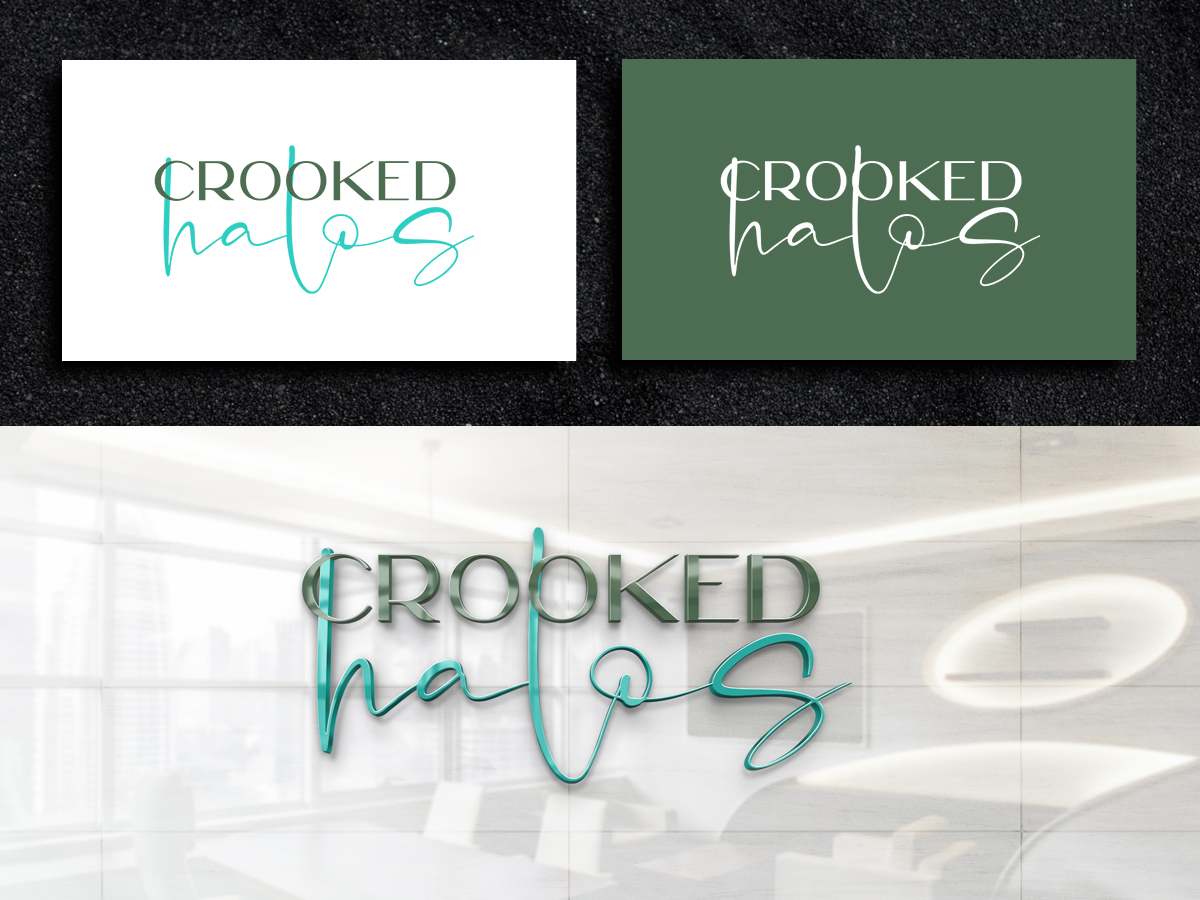 Logo Design by ArtSamurai for Crooked Halos | Design #31739836