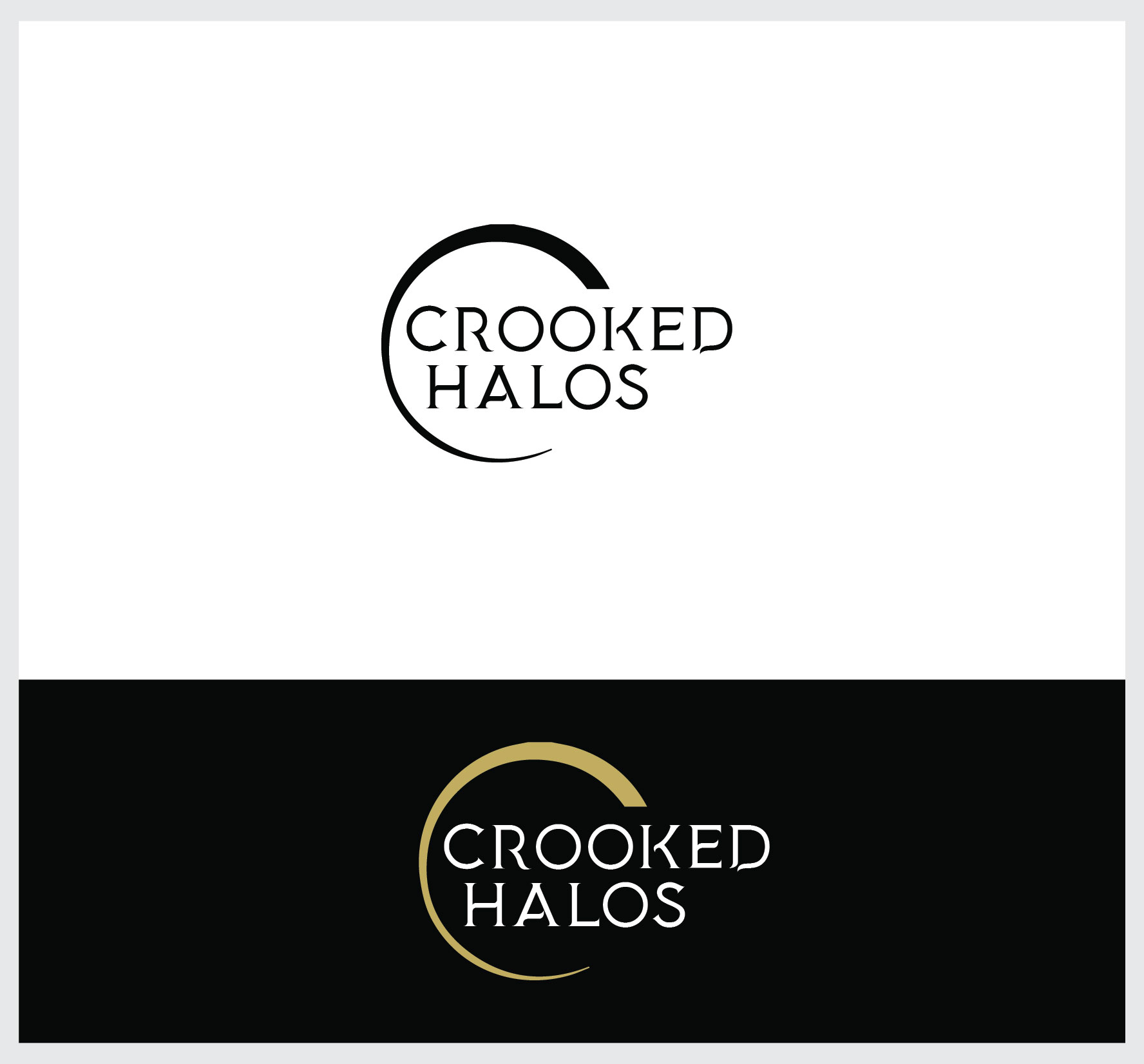 Logo-Design von angelonyamu für Crooked Halos | Design #31738583