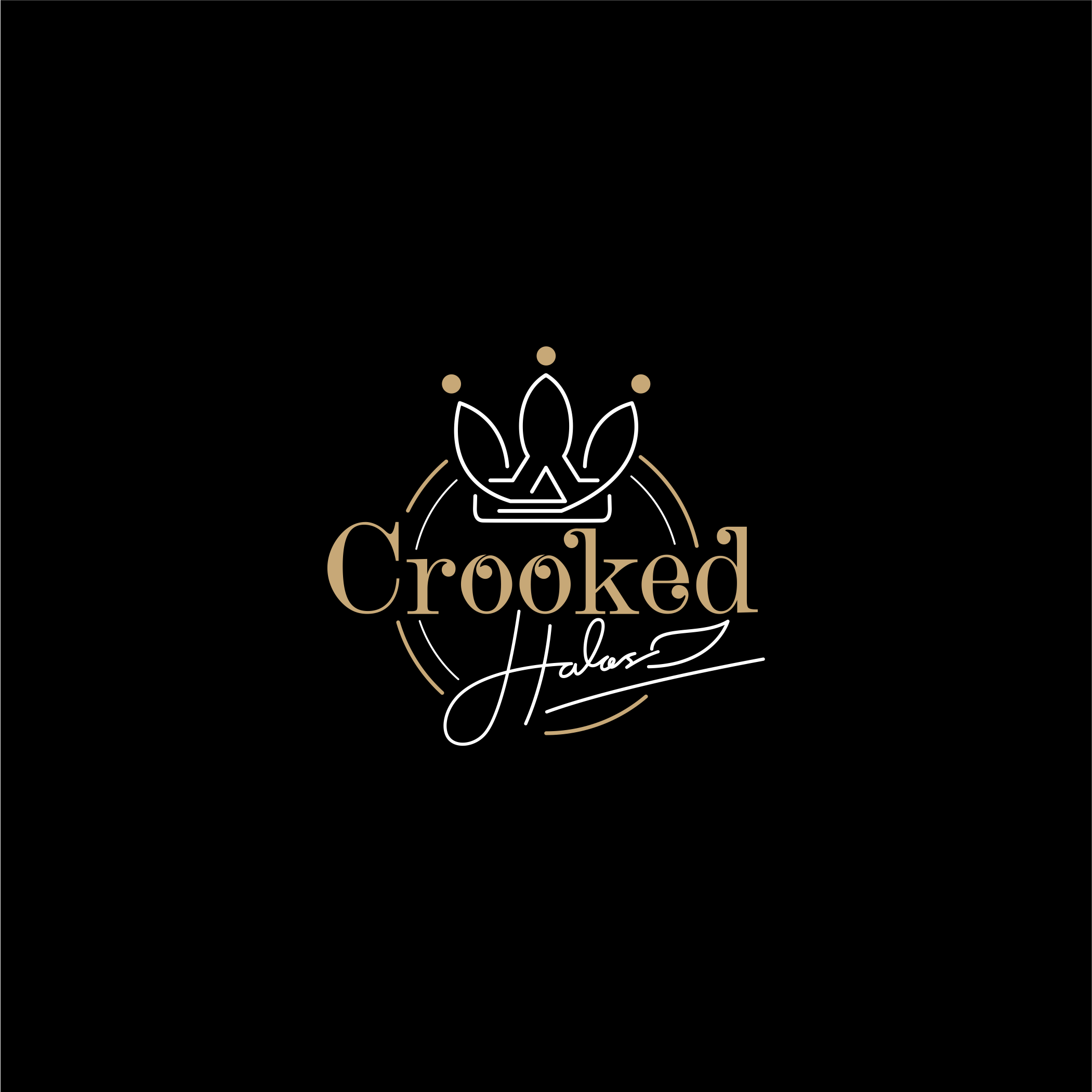 Logo Design by R5 Designer for Crooked Halos | Design #31748697