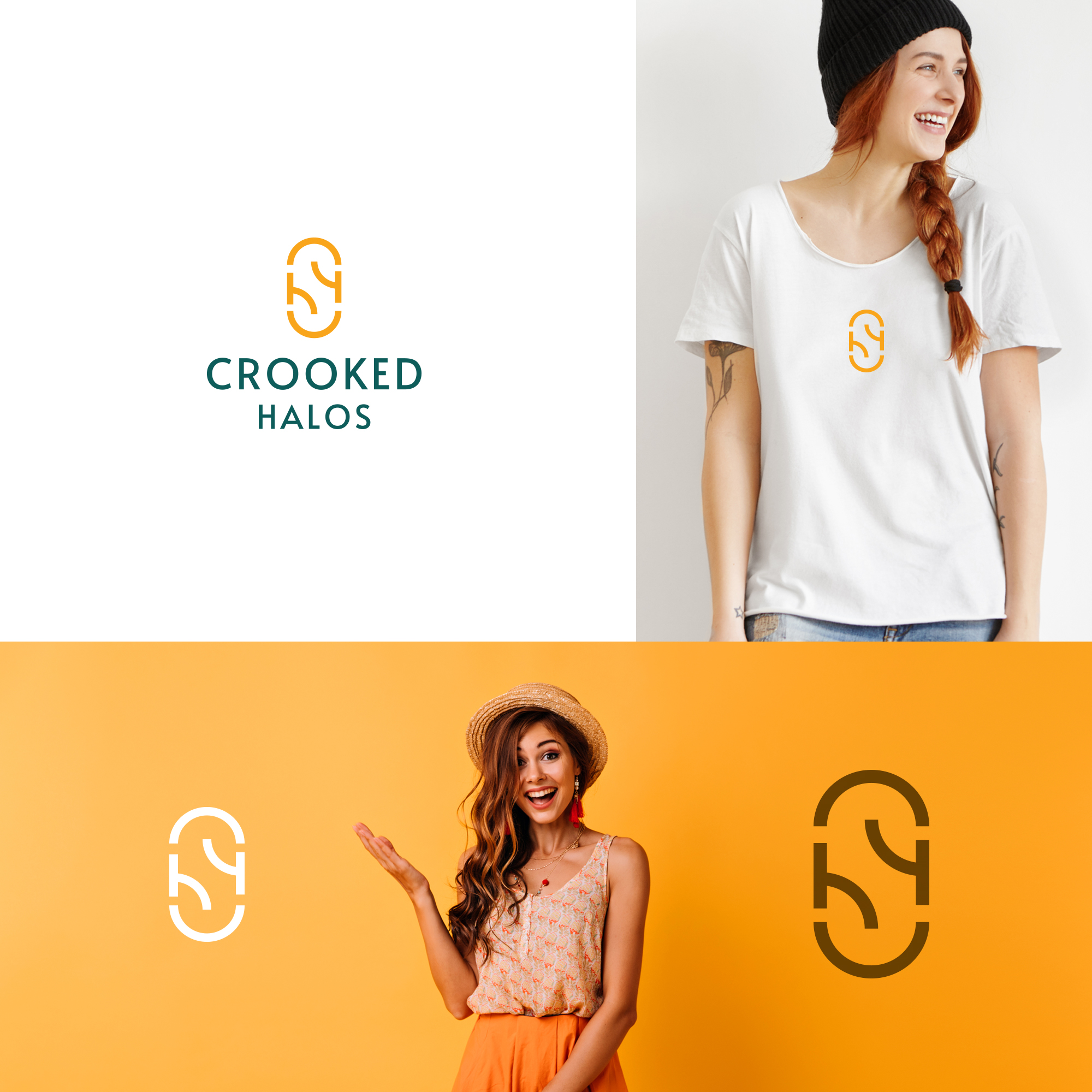 Logo Design by griphingraphics for Crooked Halos | Design #31739905