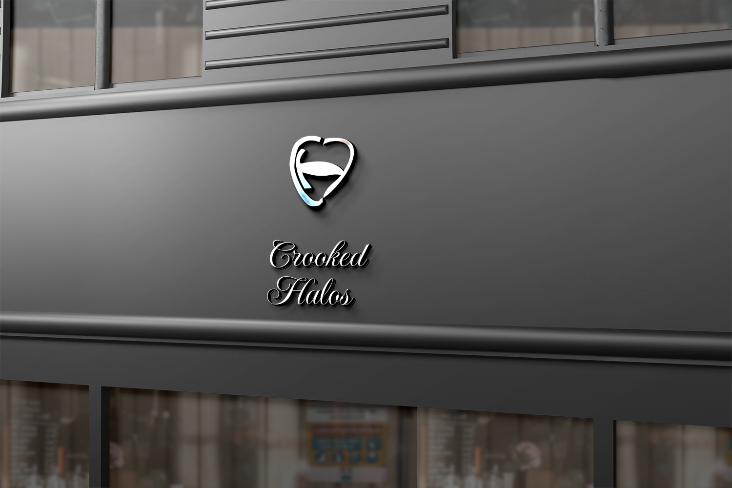 Logo Design by Florent 2 for Crooked Halos | Design #31745711
