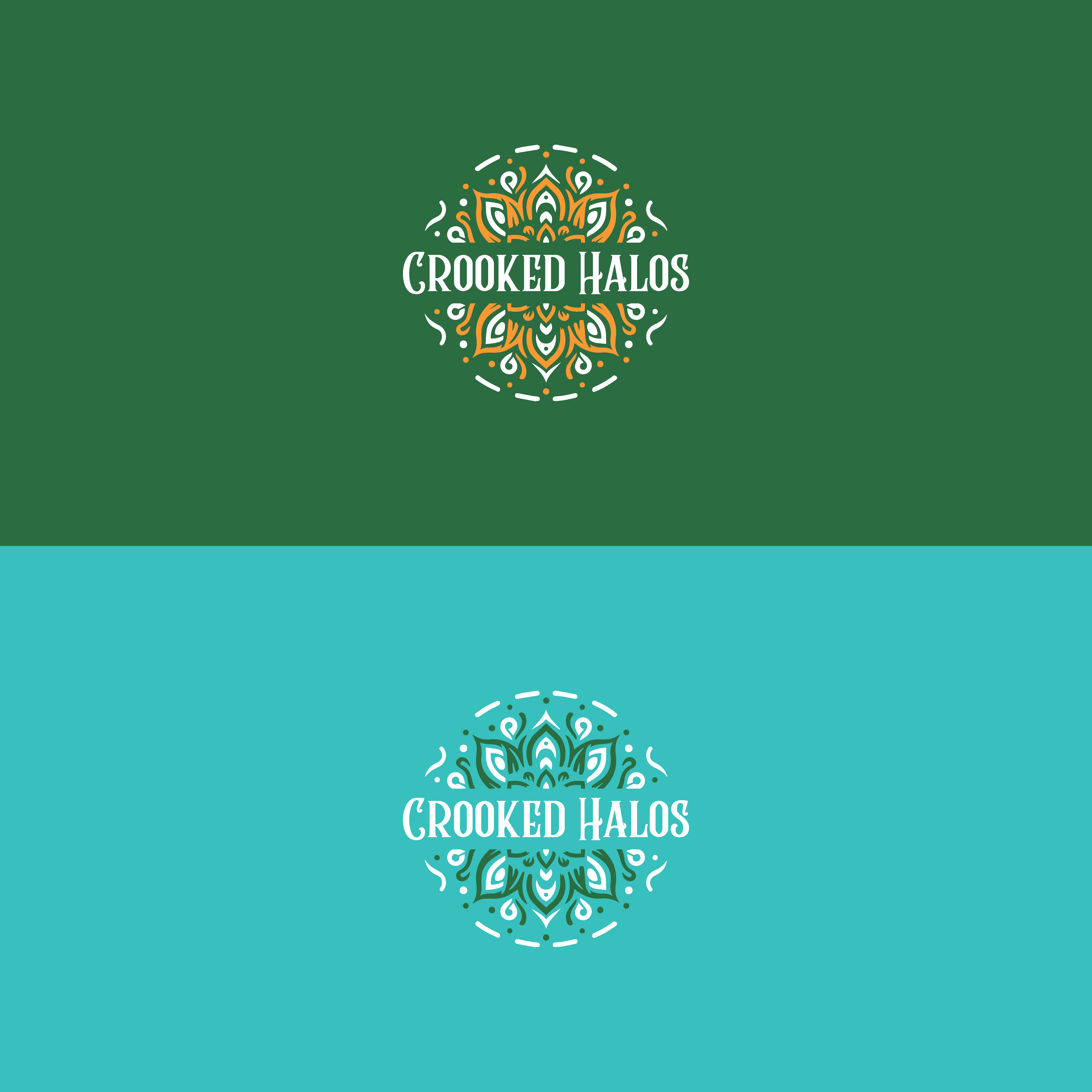 Logo Design by Jburtonux for Crooked Halos | Design #31745722