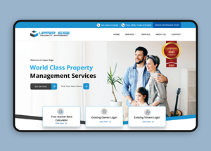 Web Design par DeriMH pour Upper Edge Property Management Inc. | Design : #31778077