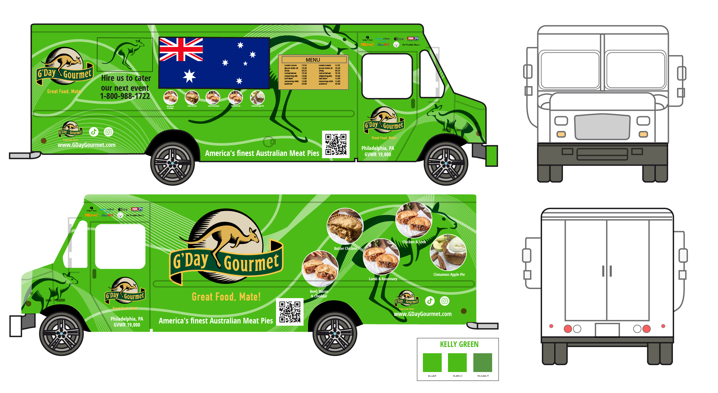 Diseño de Rotulación de Vehículo por Javelin Studio para este proyecto | Diseño #32001193