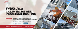 Facebook Design by Nel. for Red Deer Roofing & Exteriors Ltd | Design: #31769088