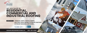Facebook Design by Nel. for Red Deer Roofing & Exteriors Ltd | Design: #31769089