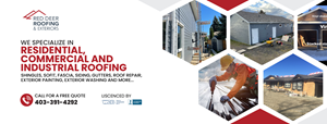 Facebook Design by Nel. for Red Deer Roofing & Exteriors Ltd | Design: #31769140
