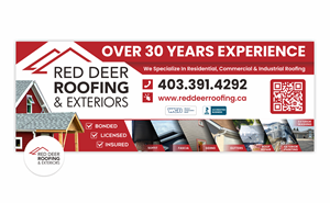 Facebook Design by yusmoker for Red Deer Roofing & Exteriors Ltd | Design: #31761023