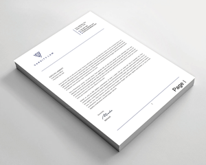 Letterhead Design by Expert Bappy for this project | Design: #31759894