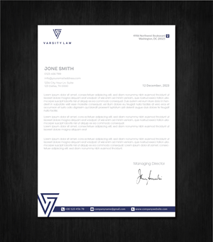 Letterhead Design by artbitin for this project | Design: #31740622