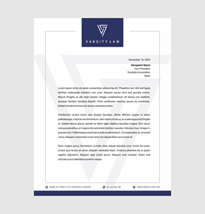 Letterhead Design by nng for this project | Design #31745269