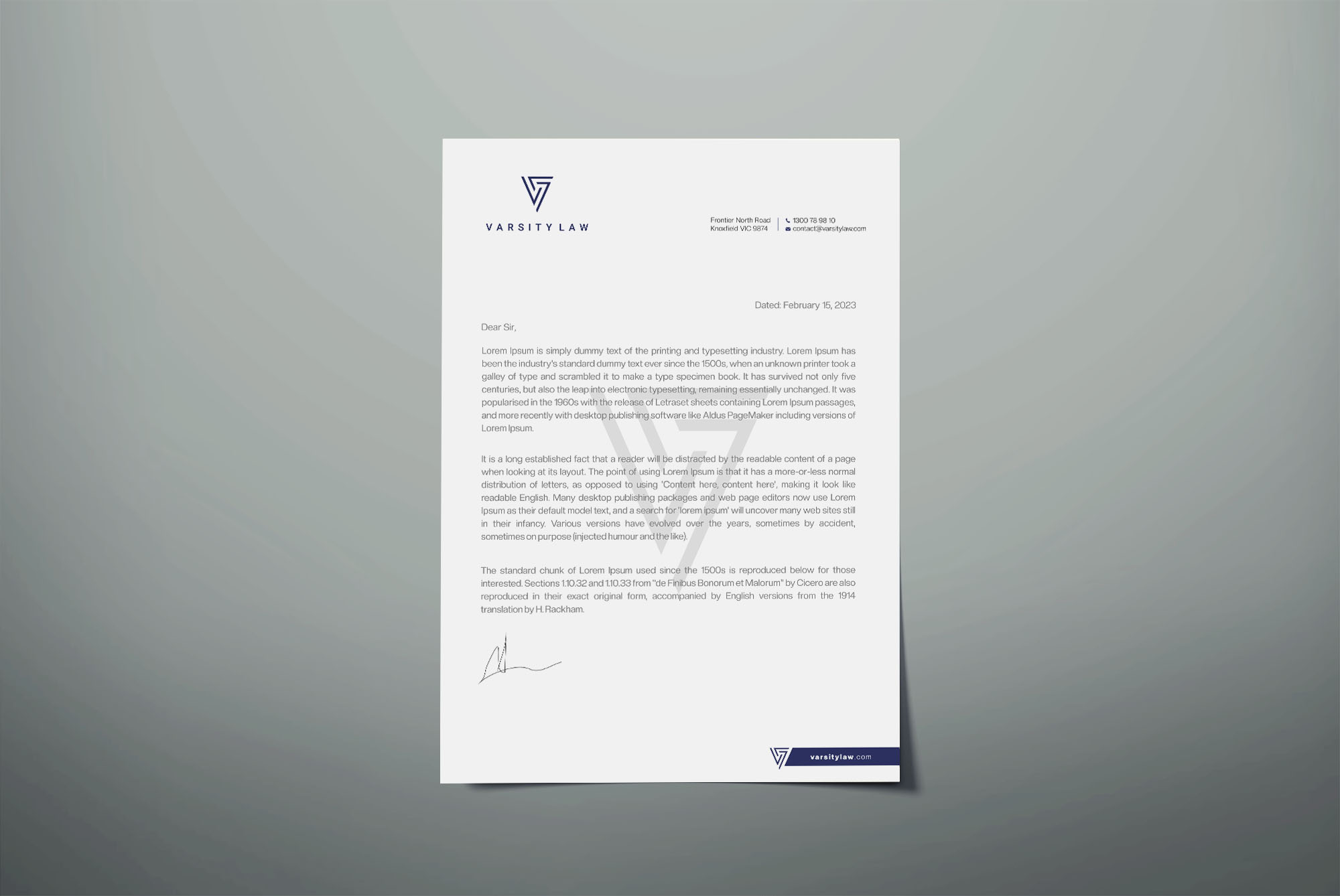 Letterhead Design by Xpert for this project | Design #31741768